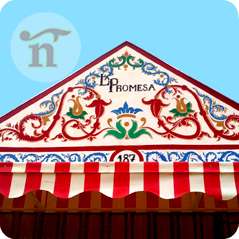 Pañoleta caseta de feria